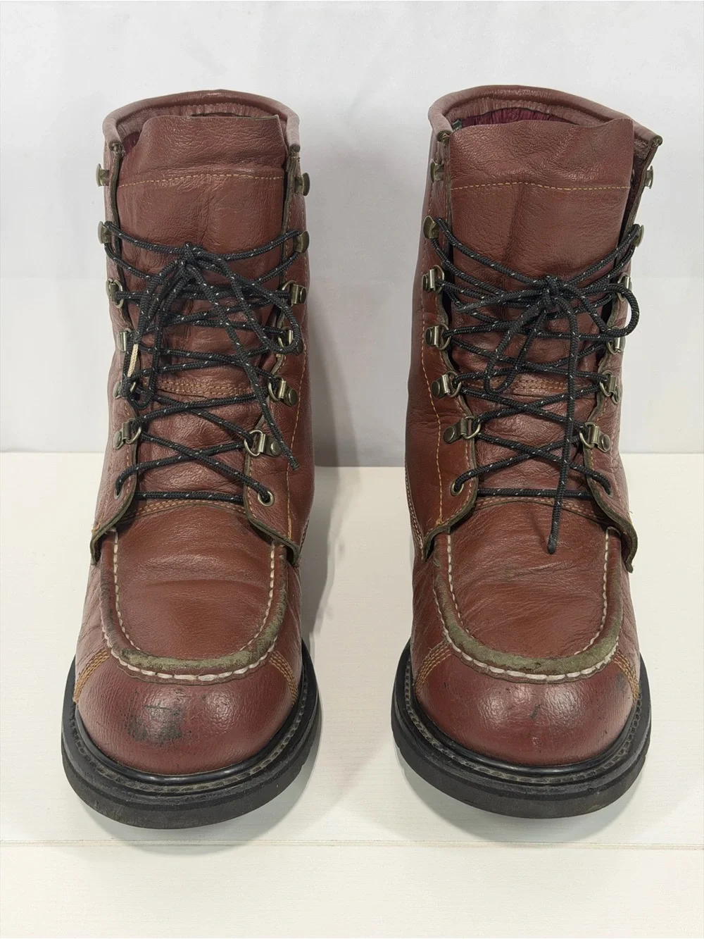 #271 Vintage Cabela's Mens Leather Gore Tex Thinsulate Hunting Boots Size D15